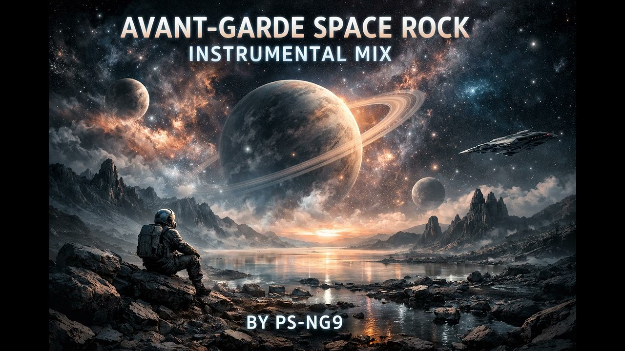 Melancholy Space Rock Instrumentals 🌌 | Extended Avant-Garde Ambient Mix | PS-NG9