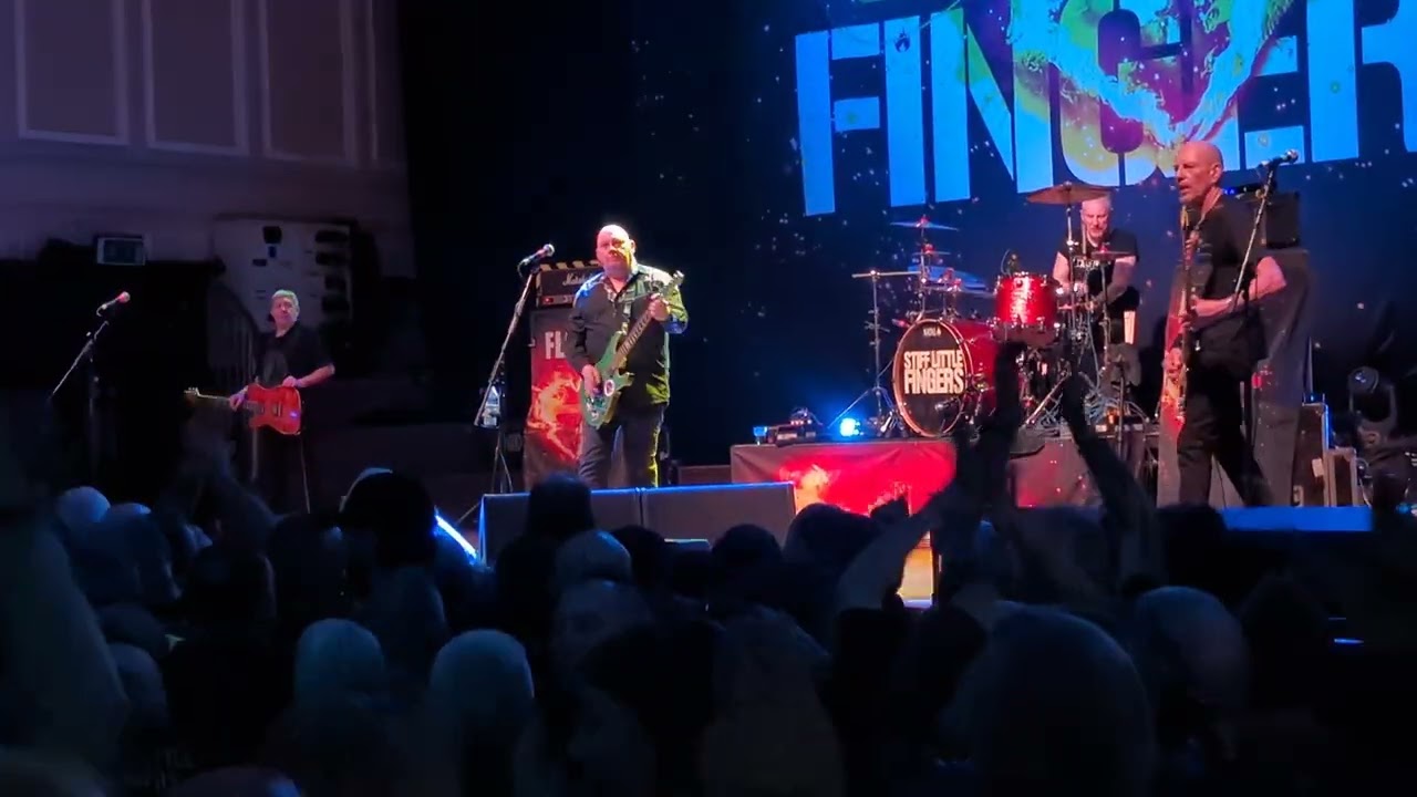 Stiff Little Fingers - Nobody's Hero/Tin Soldier/Suspect Device/Gotta Get Away - Newcastle 15.3.25