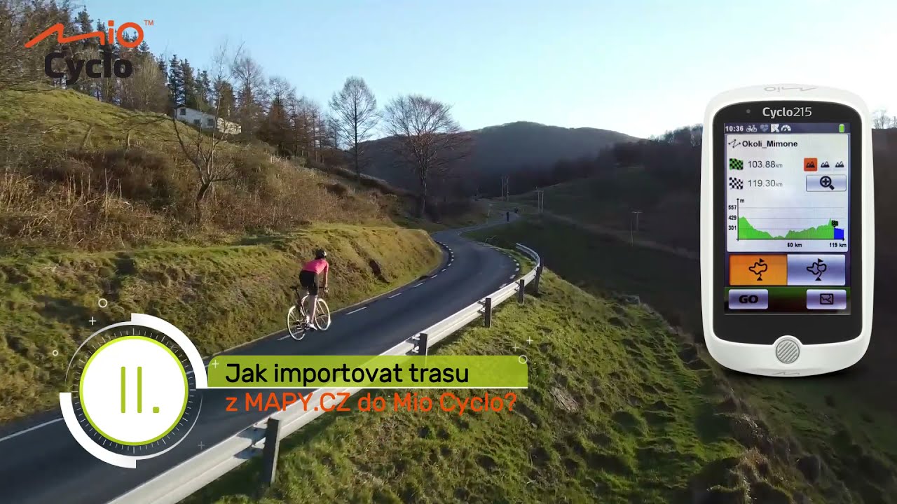 Jak z Mapy.cz přenést trasu do #cyklonavigace #Mio? | Návody a tipy 2. díl | #MioShare #CycloAgent