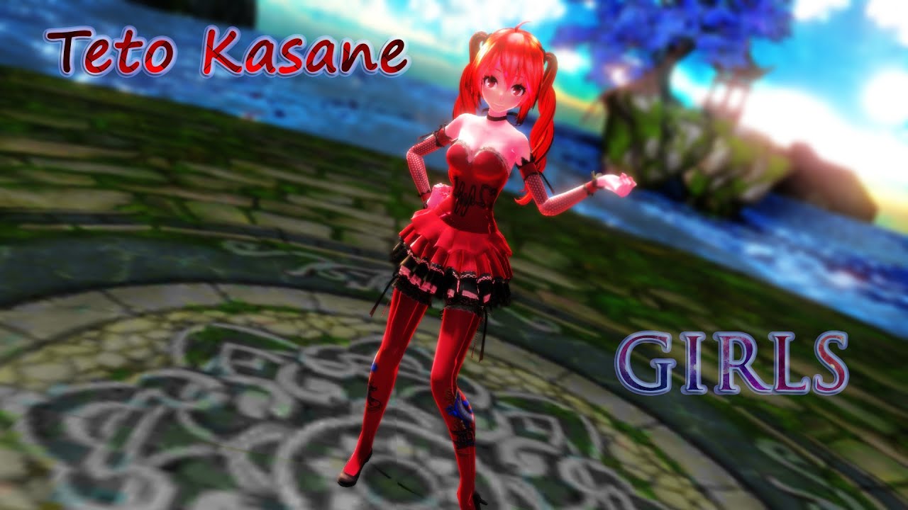 [MMD] Teto Kasane - Girls