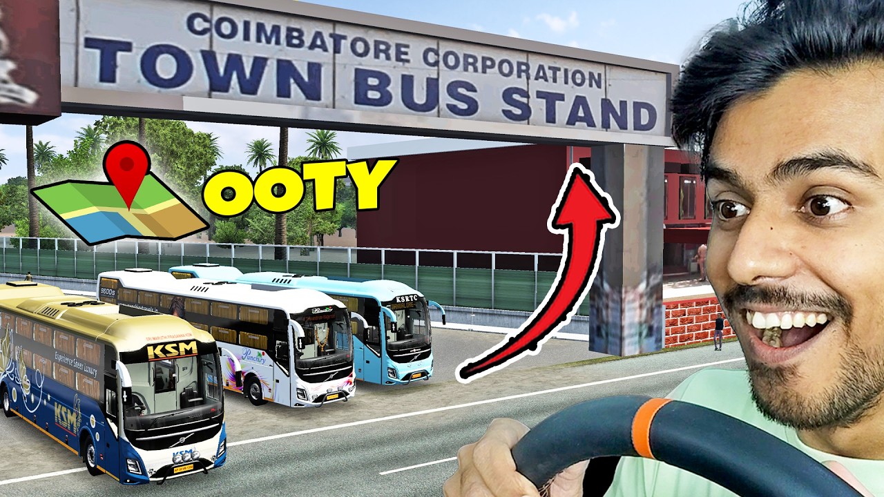 COIMBATORE to OOTY in VOLVO 9600 | PART 1