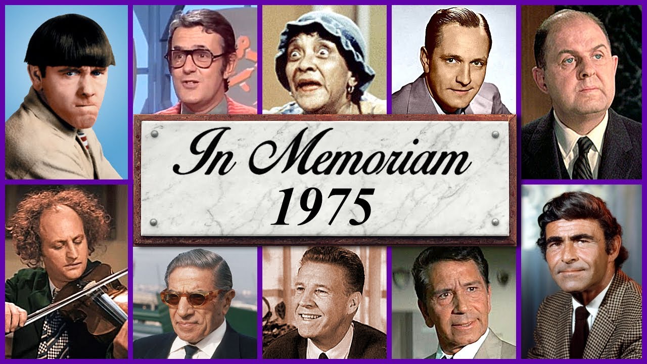 In Memoriam 1975: Famous Faces We Lost in 1975
