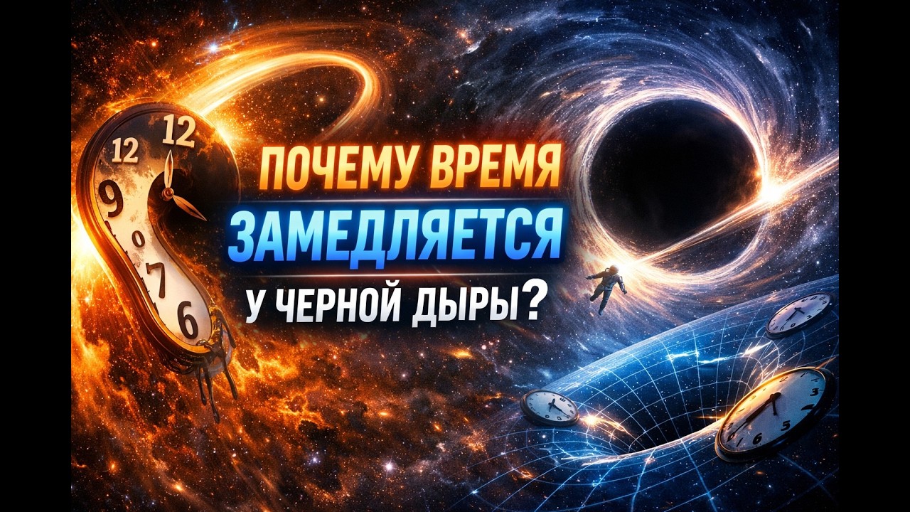 Почему время замедляется у Черной дыры?