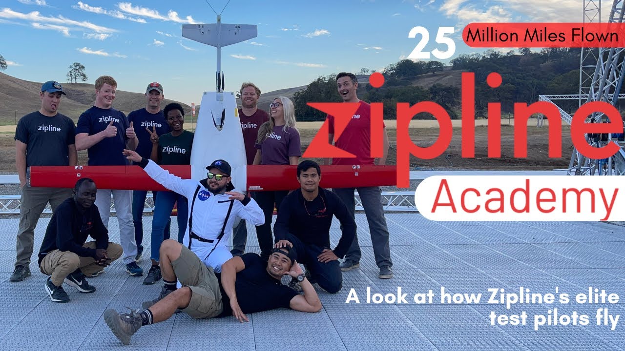 Zipline Flight School - Drone Start-up company's Graduate Test Pilots