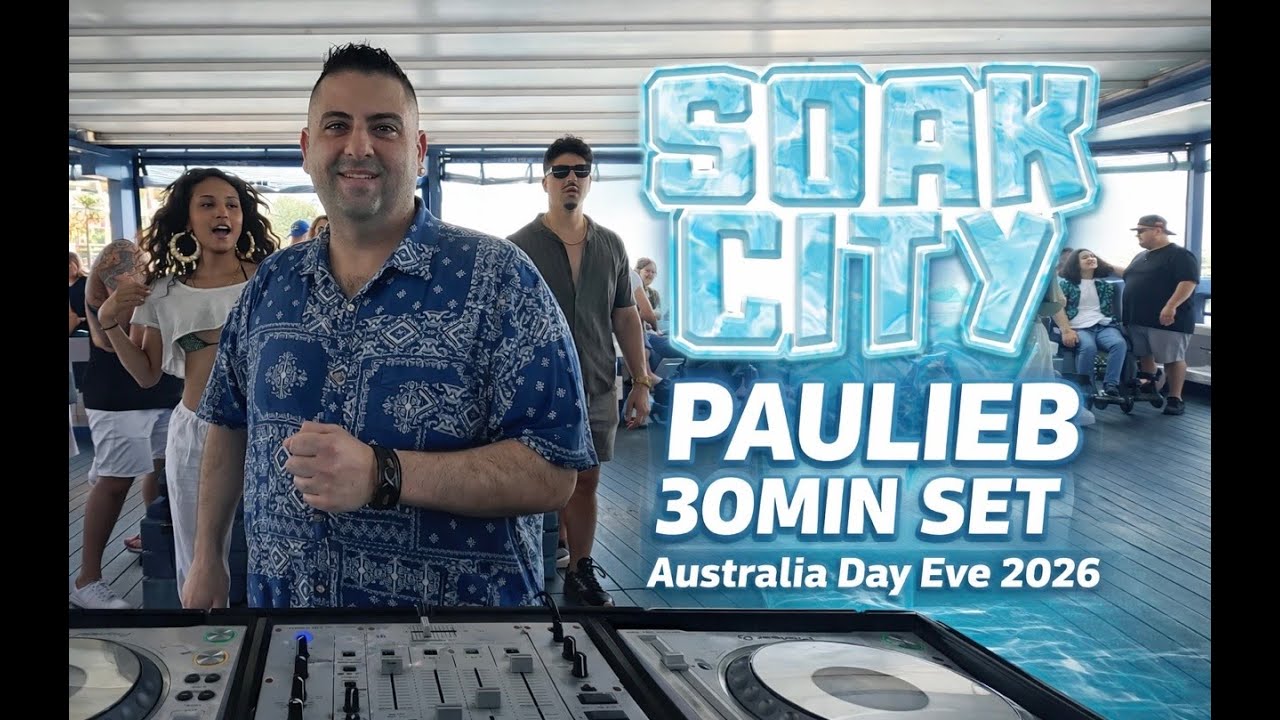 Australia Day Eve 2026 🇦🇺🔥 | PAULIEB Boat Party DJ Set (R&B • Latin • House)