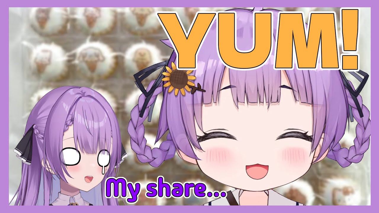 Be careful when you have snacks around Reika【Otsuka Ray & Reika】
