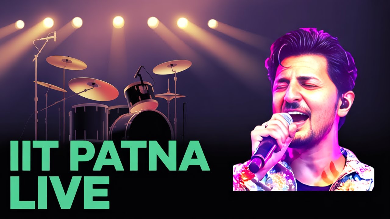 Darshan Raval Live at IIT Patna 🔥 | Unforgettable Concert Moments | Crazy Crowd