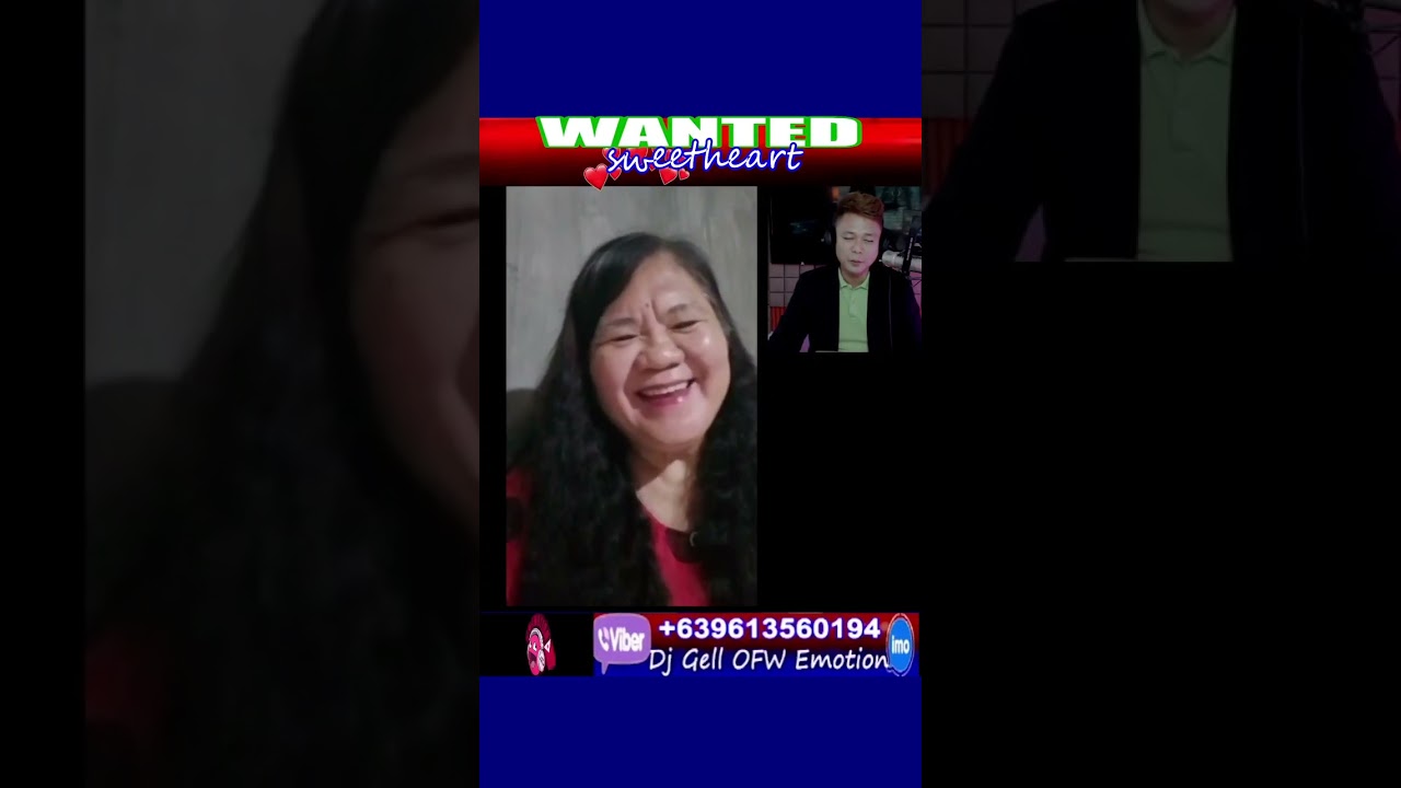 Live Now : Wanted Sweetheart with DJ Gell OFW Emotion Tv.Radio / March 12, 2026 / 7-10PM