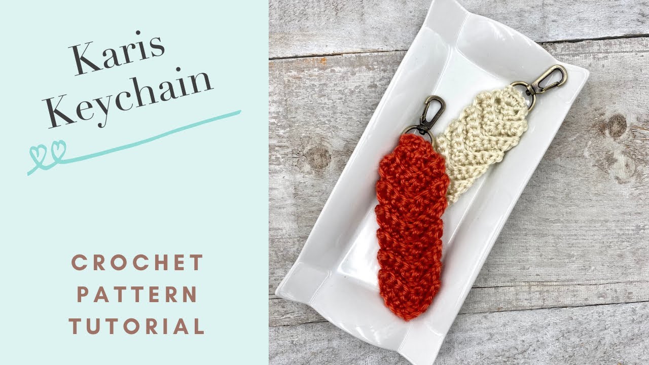Karis Keychain Crochet Pattern Tutorial