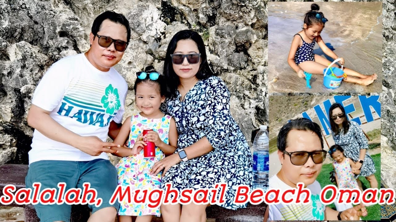 Al Mughsail Beach | Marneef Caves| Blow Holes | Salalah Oman (Short trip to Mughsail Beach) 4K Video