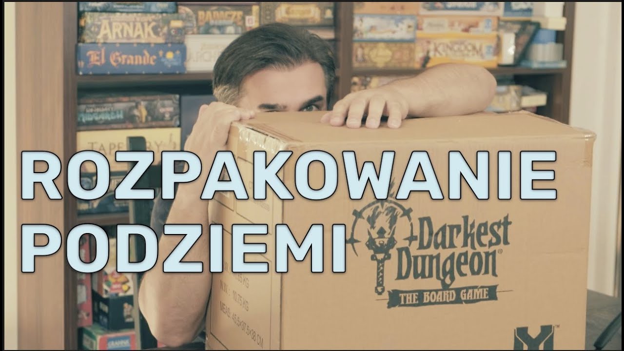 Rozpakowujemy planszowe Najmroczniejsze Podziemia! W towarzystwie bandy kotów!