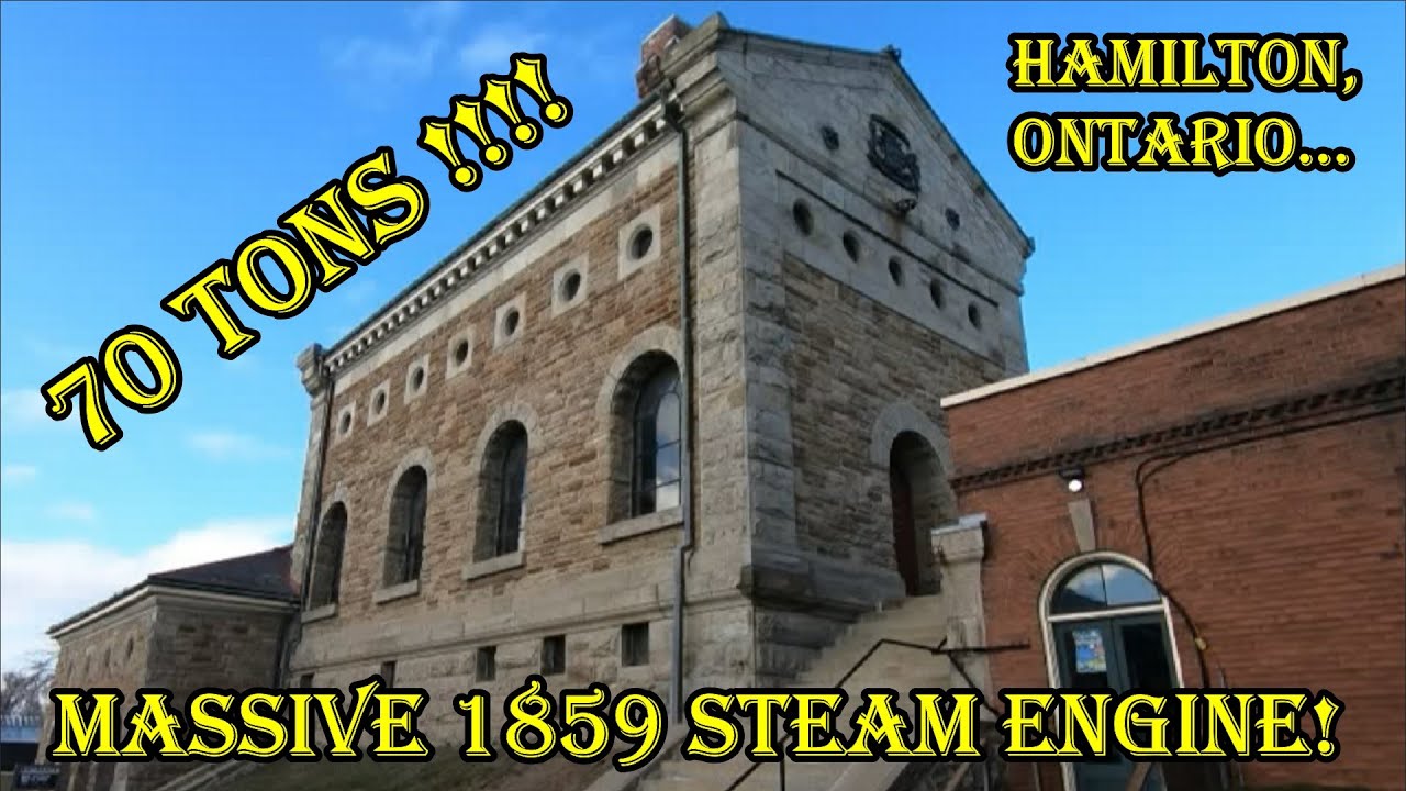 EXPLORING THE HAMILTON STEAM MUSEUM AND OLD BARTON RESERVOIR....BUILT IN 1859!
