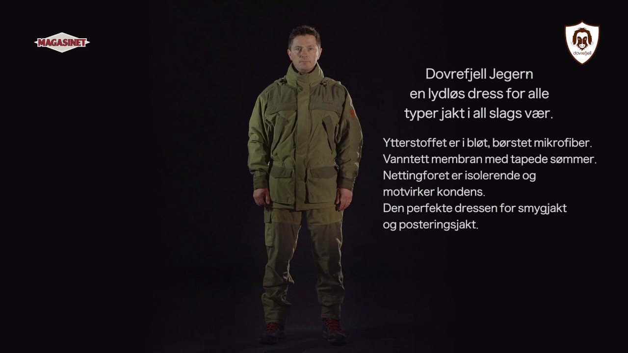 Dovrefjell Jeger`n jaktdress | Produktvideo