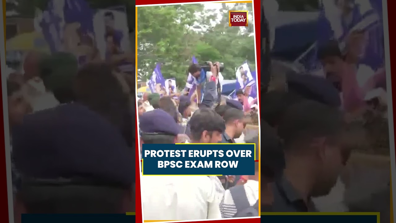 BPSC Row: Azad Samaj Party, Bhim Army Protest Over Alleged Exam Irregularities #shorts