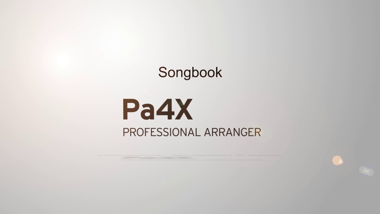 07 Pa4X Capitolo 07: il SongBook