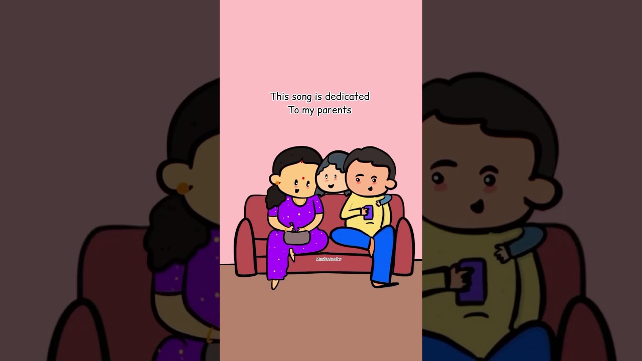 Song dedicated to my parents🥺🙏🏻 #parents #maa #shorts