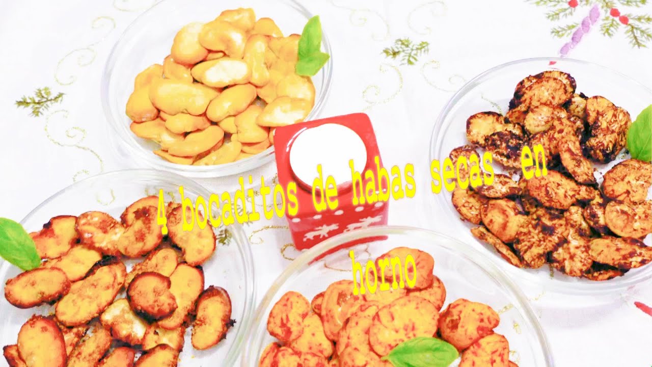 # 3 - Cómo  preparar "habas" al horno? ❤️+4 sabores +fácil 👌 