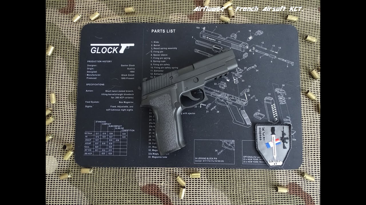 **Airflow64 - Revue : Le SIG SAUER P226 E2 par KJW.**