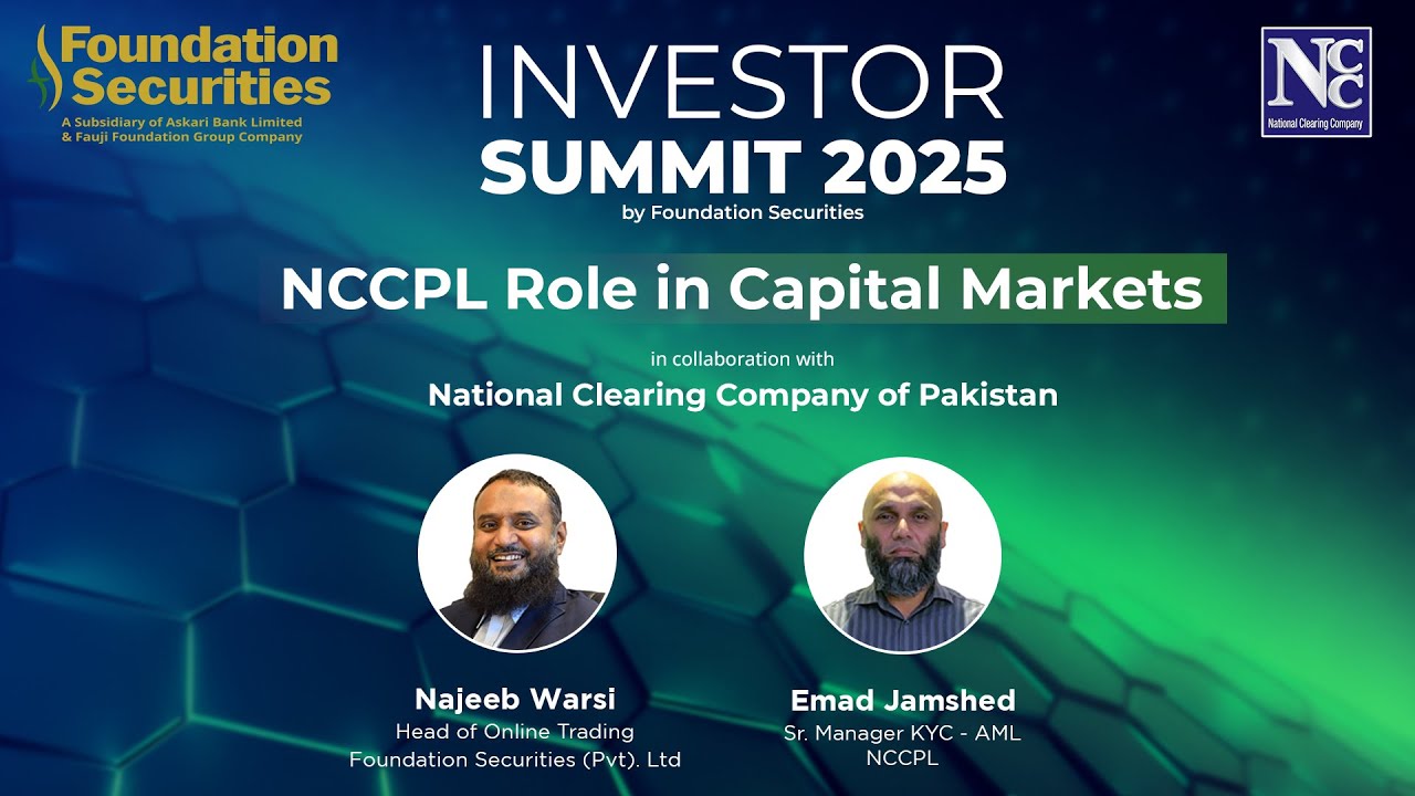 Investor Summit 2025 - NCCPL Role in Capital Markets