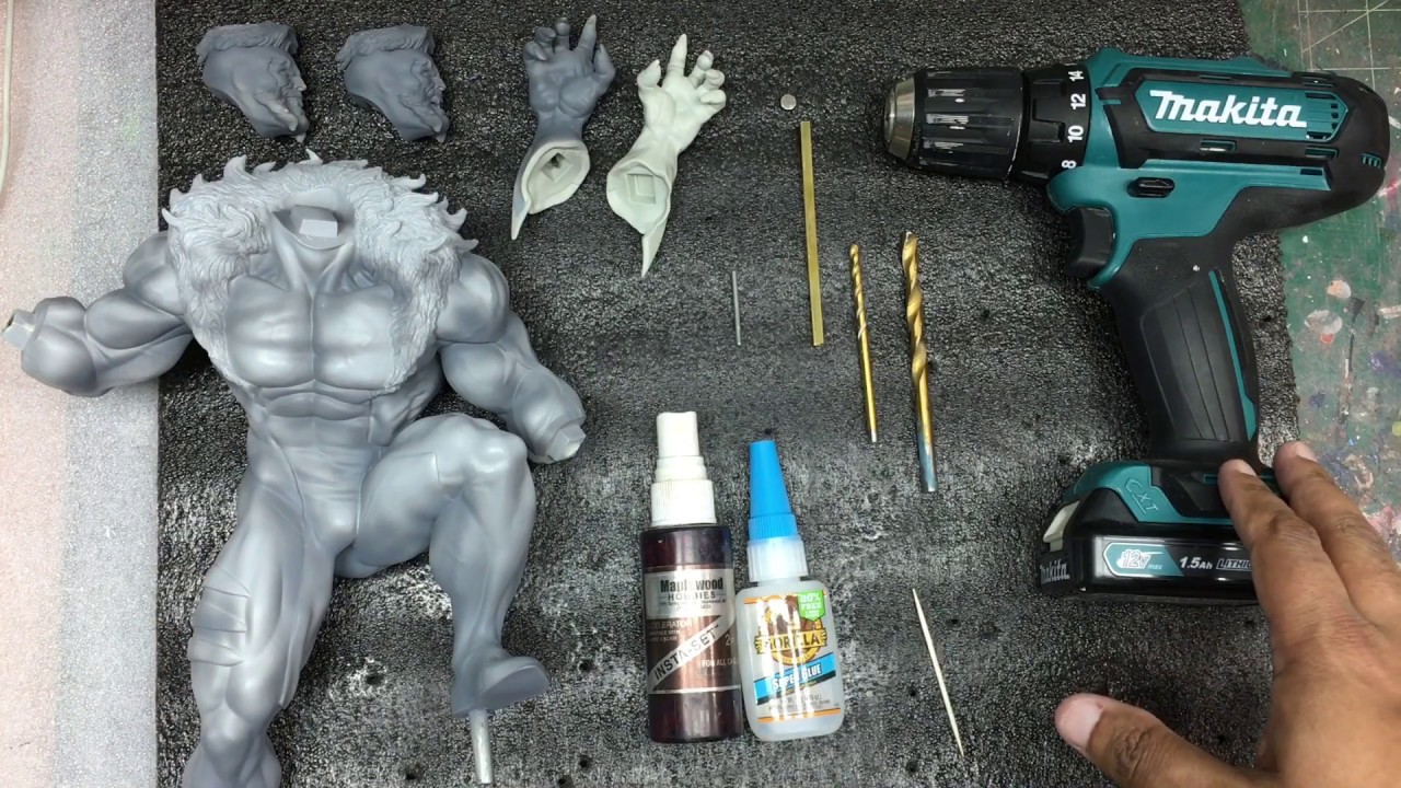 Magnet Installation Tutorial #2 Resin Model Kit/Statue