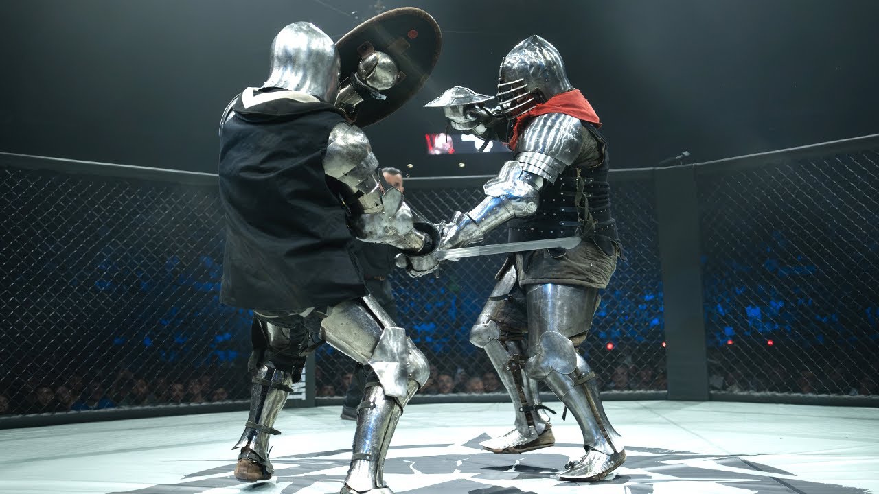 &iexcl;PELEA CON ARMADURA Y ESPADAS MEDIEVALES EN UN OCT&Aacute;GONO! - Brutalidad medieval en DWT 3