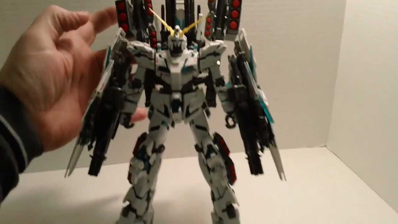 Обзор Master Grade Full Armor Unicorn Gundam Ver. KA