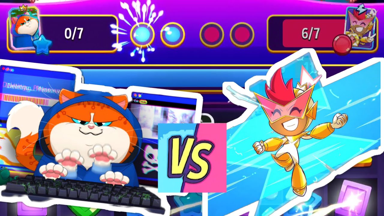 I almost lost to POWERED UP BILLIE BOOM?! Match masters game play Mixy Meow.