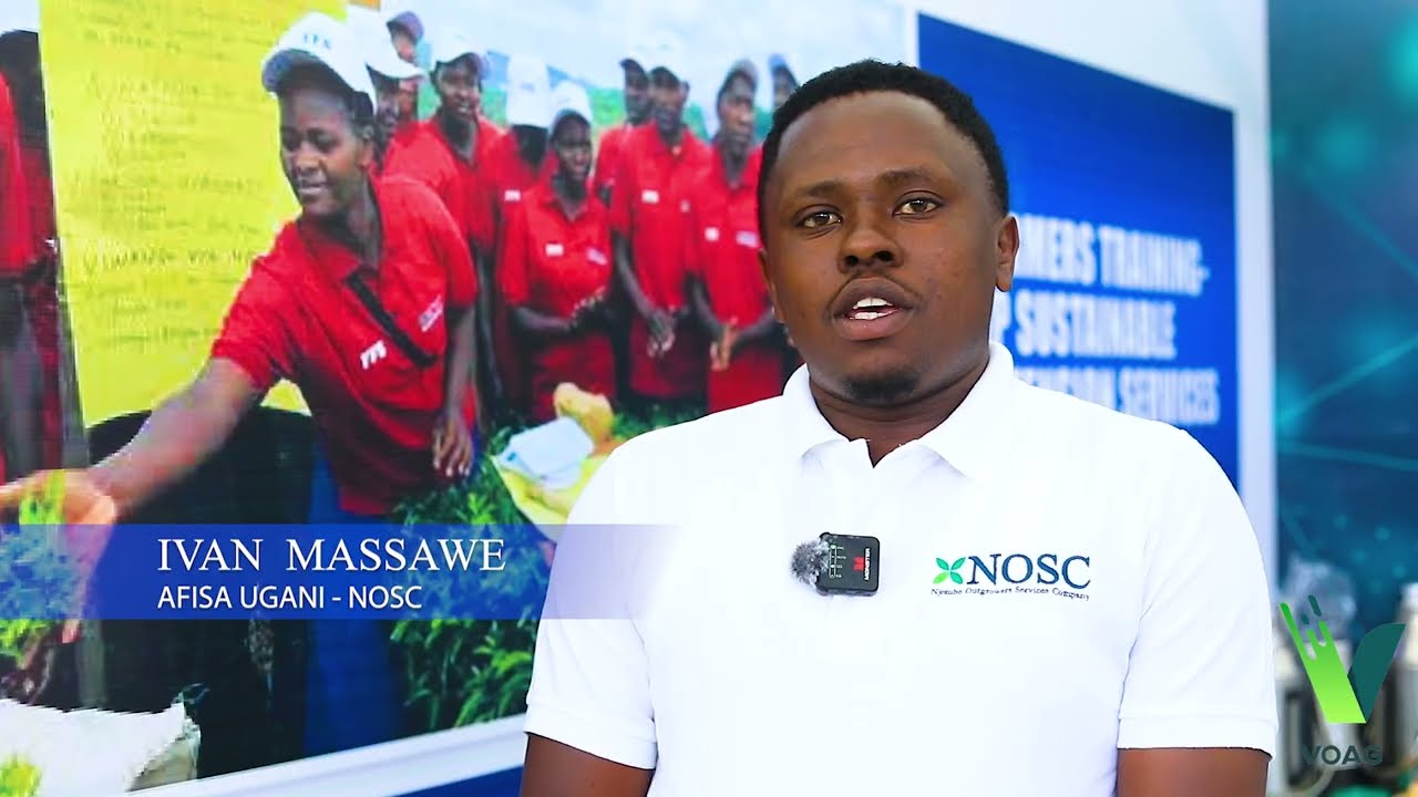 IVAN MASSAWE AFISA UGANI KUTOKA KAMPUNI YA NOSC NOMBE