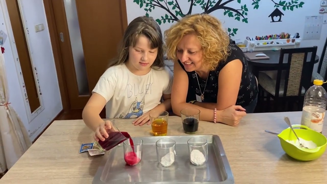 Domácí sopka – úžasný experiment pro děti! 🌋#experiment #pokus #zabava #prodeti #inspirace #autismus