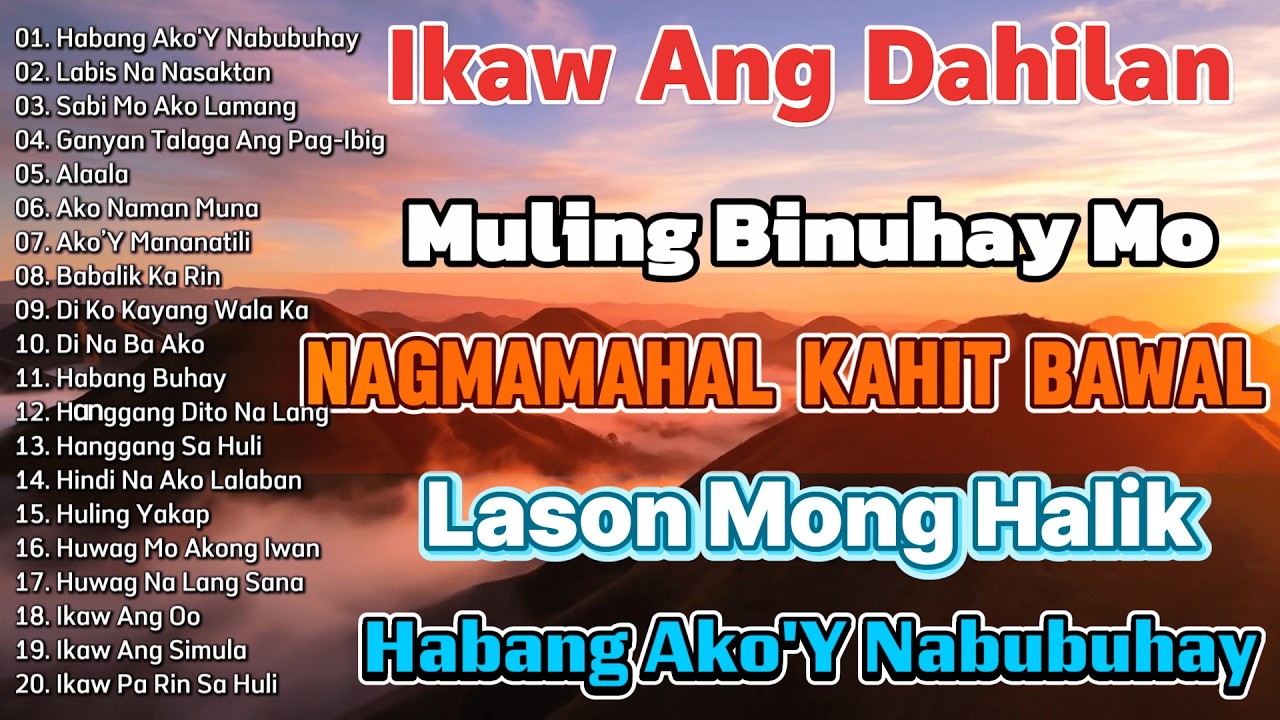 Nonstop Lumang Kanta Stress Reliever✨OPM Tagalog Love Songs 80s 90s✨Tagos sa Puso Classics 60s 70s