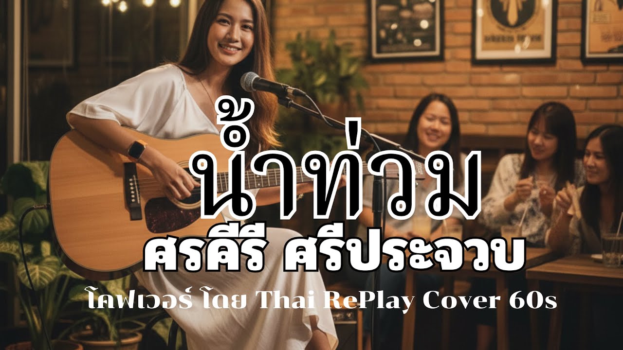 น้ำท่วม - ศรคีรี ศรีประจวบ (AI Cover) | Thai RePlay Cover 60s | อะคูสติกฟังสบาย Hi-End Audio