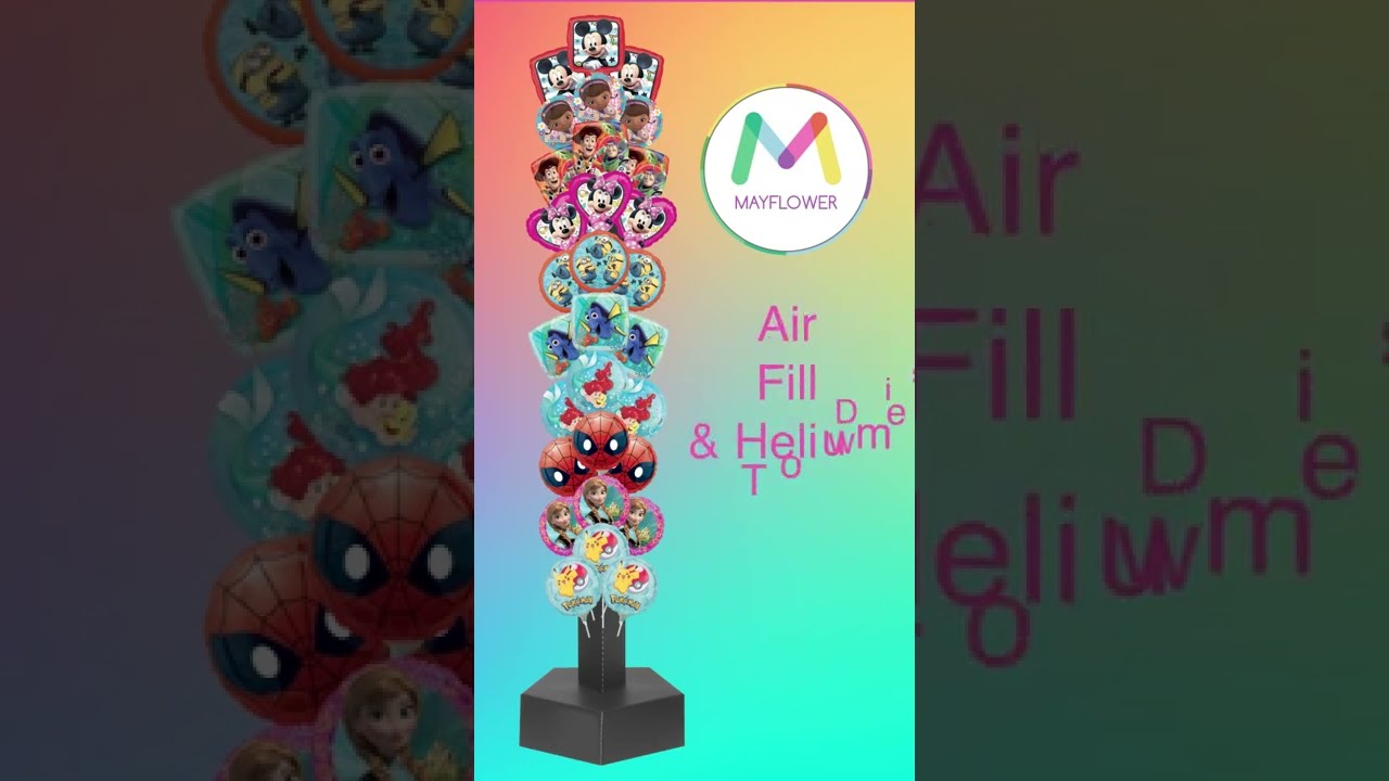 Mayflower Distributing Air-Filled Display Assembly Instructions