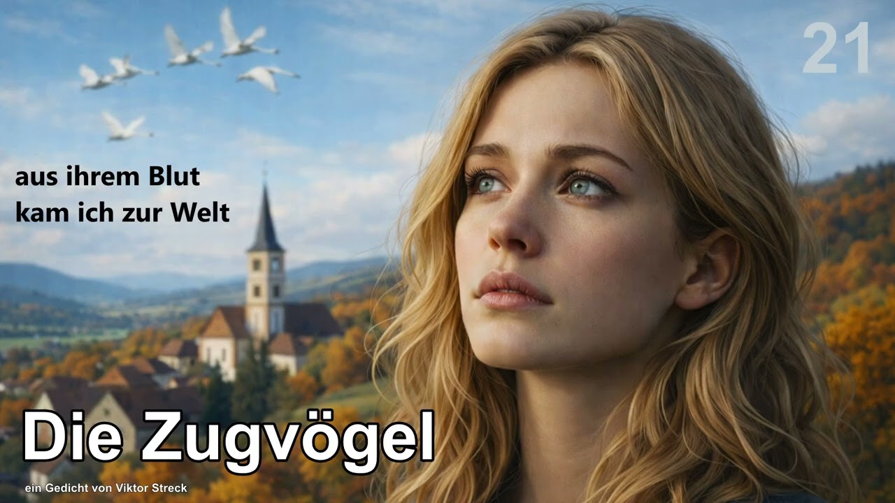 Die Zugvögel - Gedicht von Viktor Streck