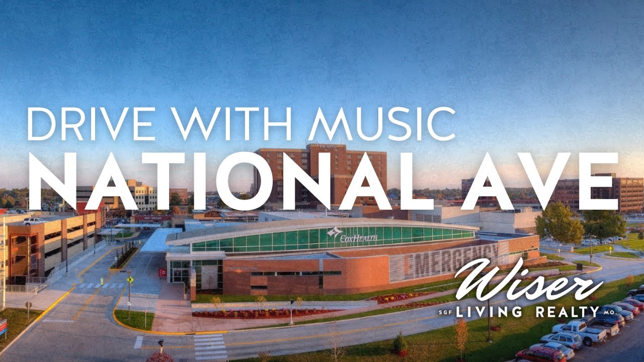 Driving National Road in Springfield, MO with Music