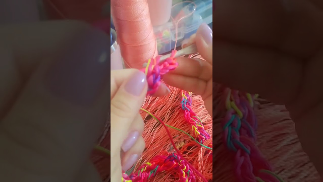 tran&ccedil;as de linhas de seda 🌺