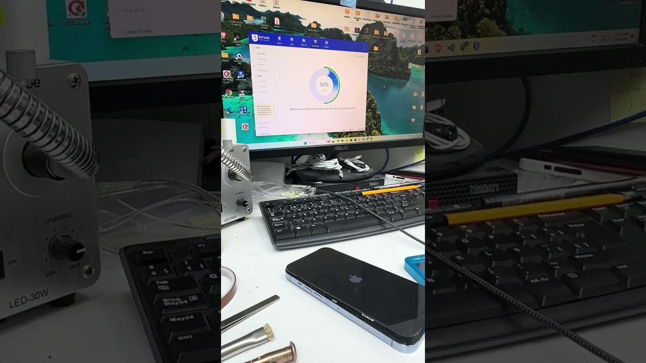 Subir batería al 100% IOS 18.2.1 usando JCID V1SE wifi
