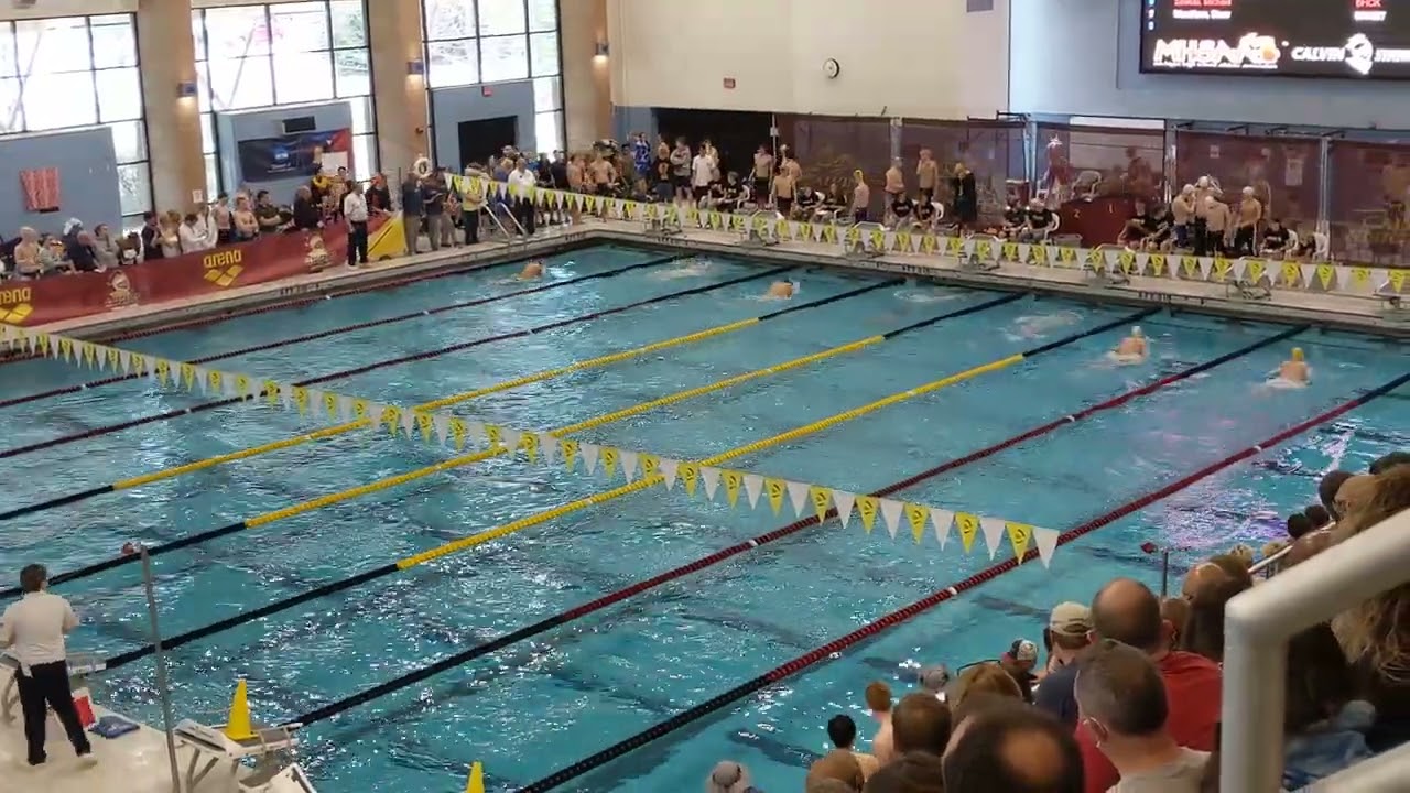 Jack - 100 Breaststroke - 2022 MHSAA D3 State Finals Prelims 3.11.2022