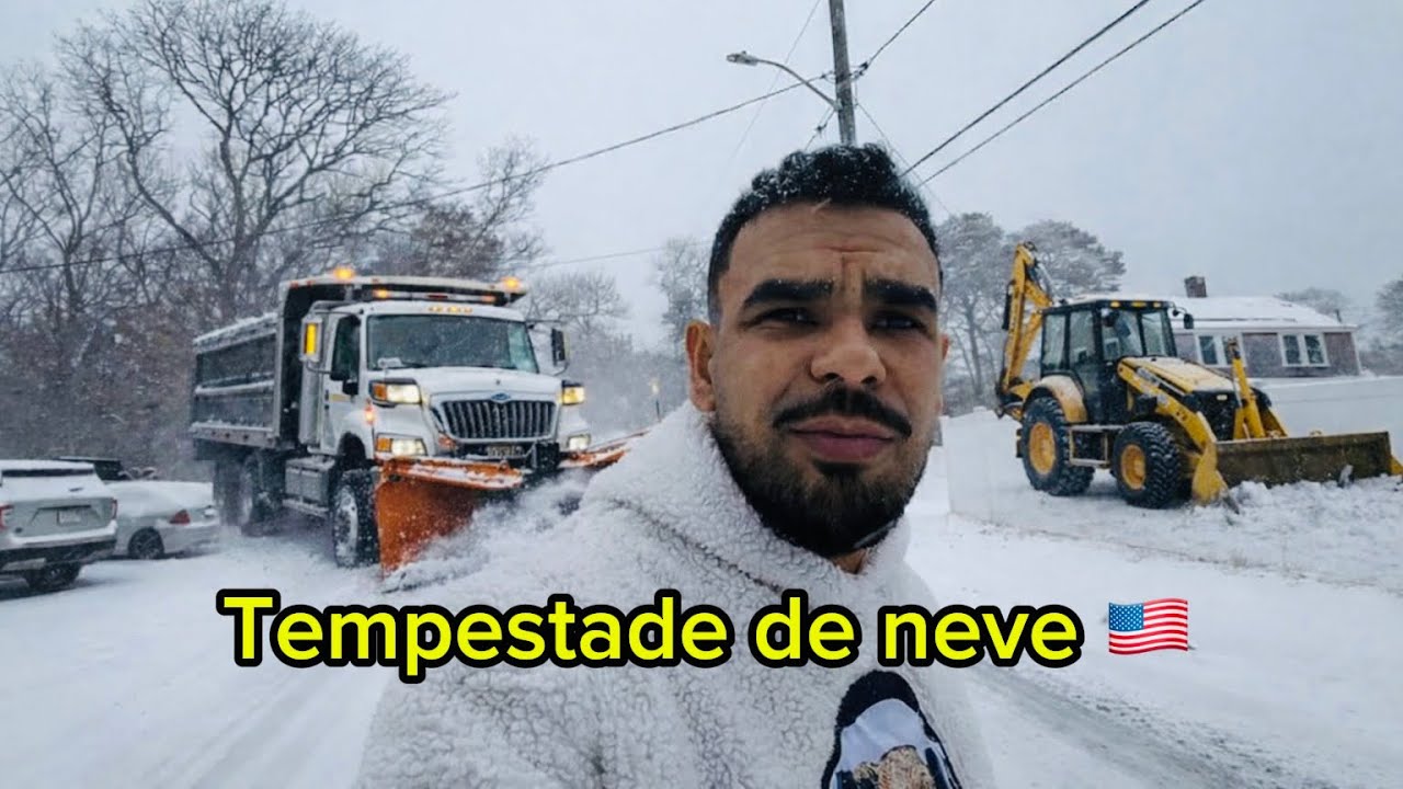 TEMPESTADE DE NEVE NOS ESTADOS UNIDOS 🇺🇸 
