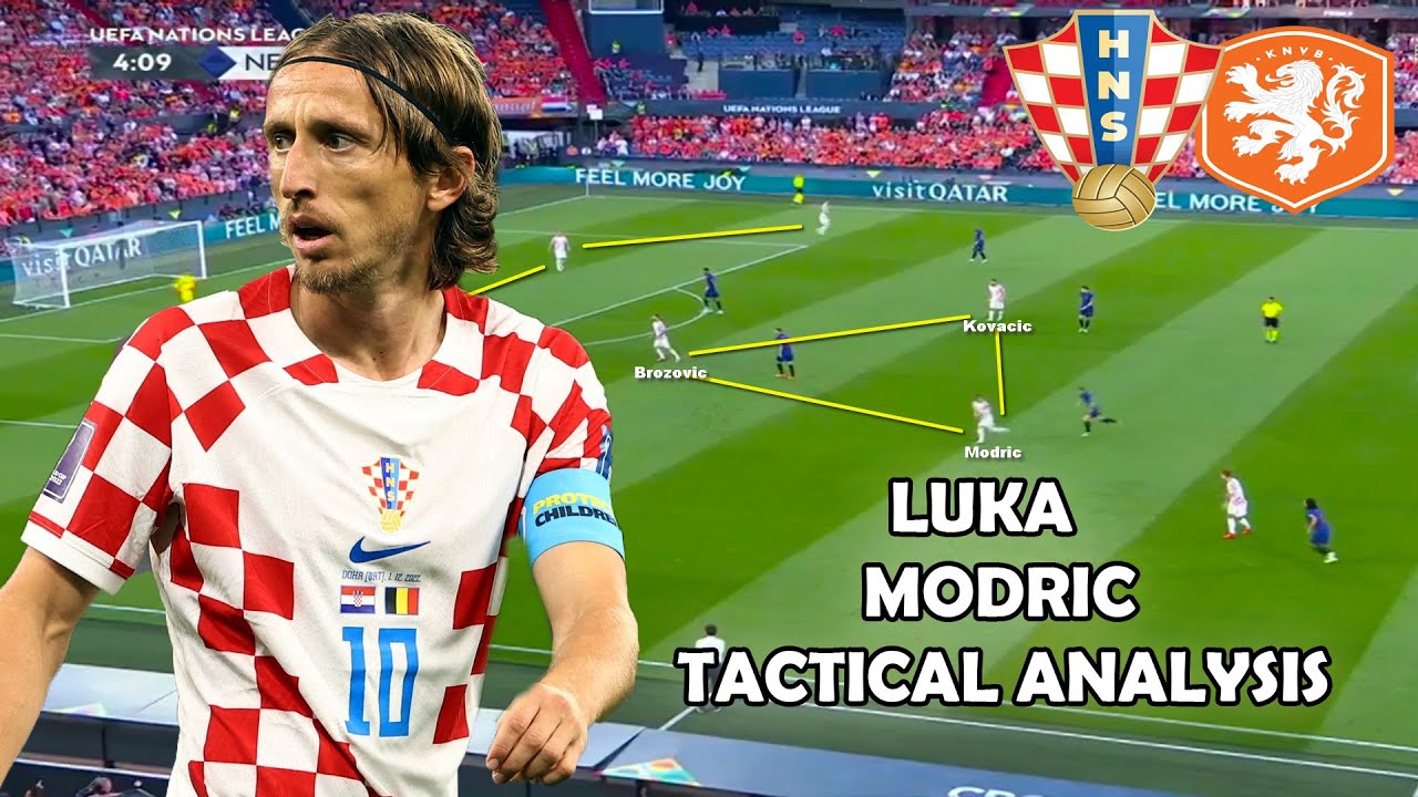 Luka Modric dominating the Netherlands at 37 years old | Tactical Analysis