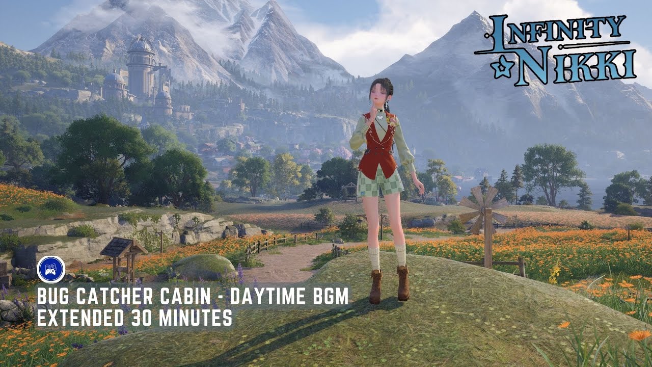 Bug's Catcher Cabin Daytime Overworld BGM - Relaxing Infinity Nikki OST Extended 30 min [PS5 4K HQ]