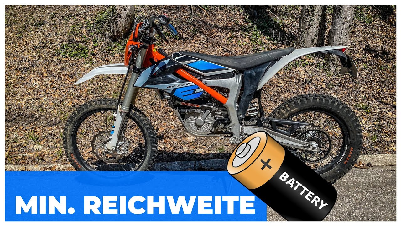 Wie SCHNELL kann ich den AKKU LEER fahren ? KTM E -Freeride E-XC Minimale Reichweite / Braap Nation