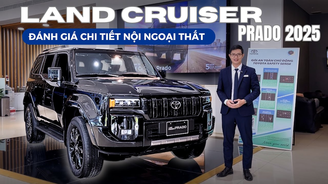 TOYOTA LAND CRUISER PRADO 2025 - ĐẲNG CẤP SUV ĐỊA HÌNH CAO CẤP
