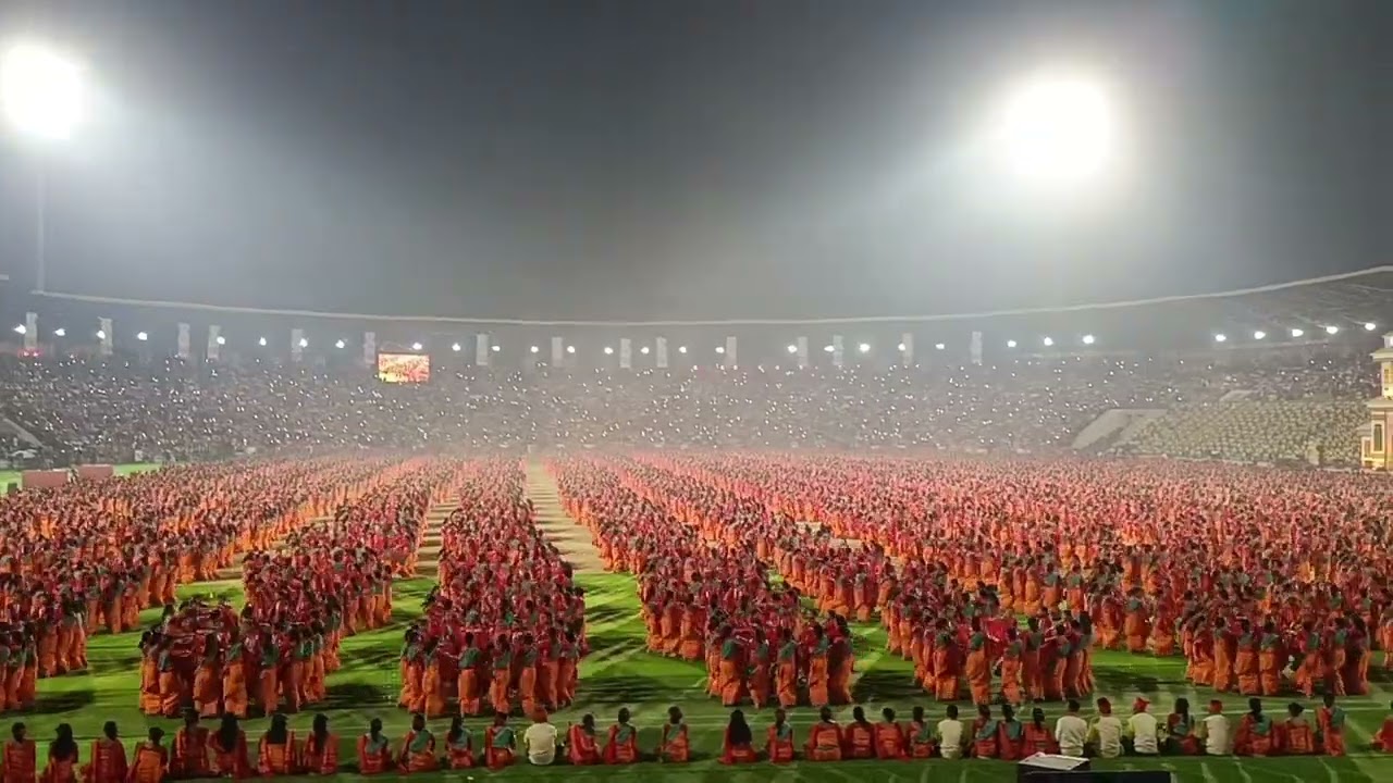 Bagurumba Dwhwo (Butterfly Dance) Wonderful Performance at Sarusajai Stadium Sports Complex Ghy
