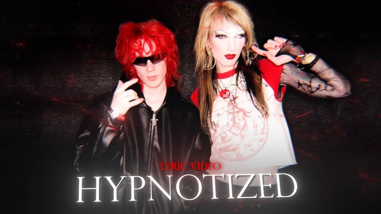 6arelyhuman, asteria - HYPNOTIZED (Official Lyric Video)
