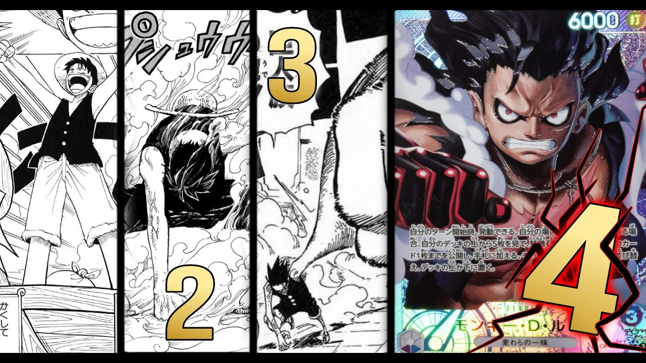 The Evolution of Blue Purple Luffy