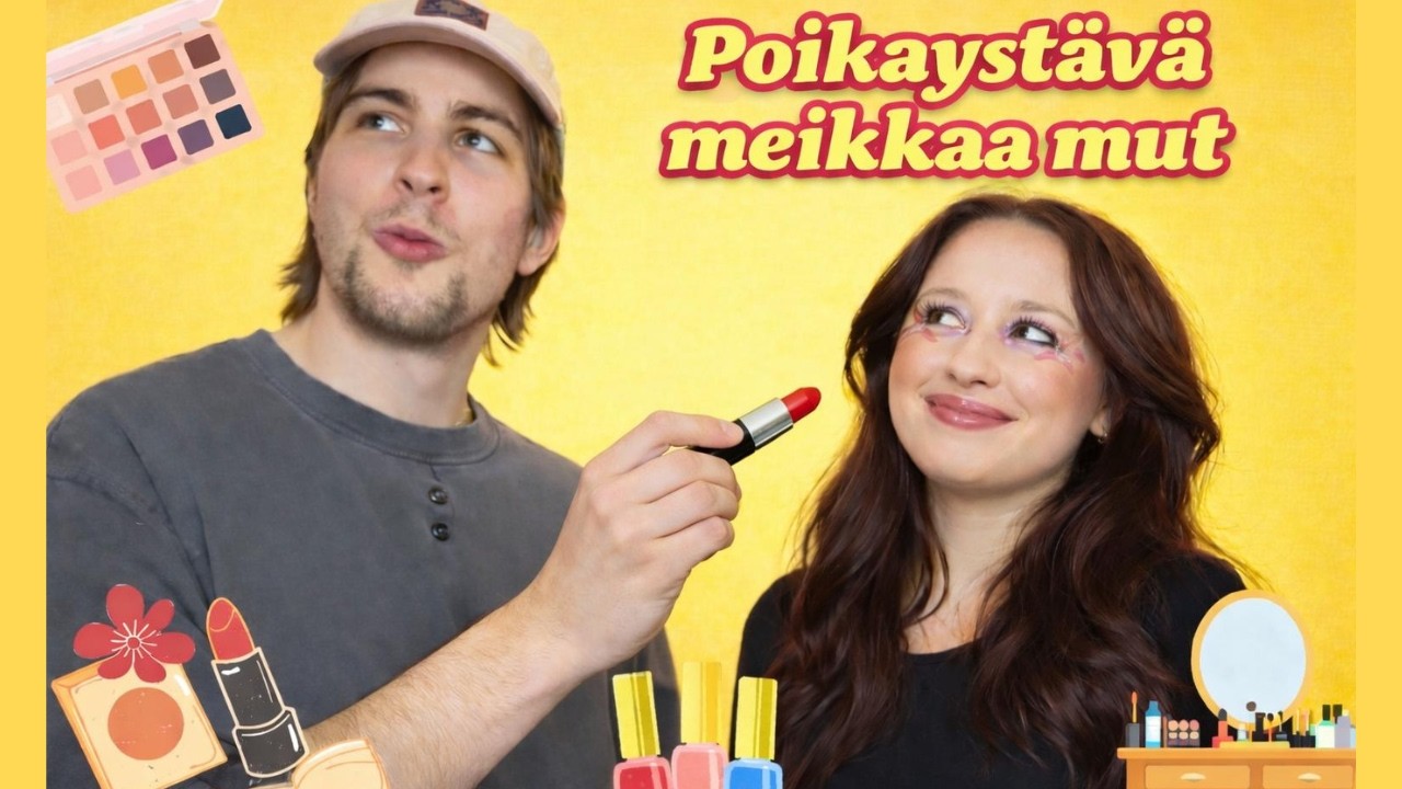 Poikaystävä meikkaa mut!💄