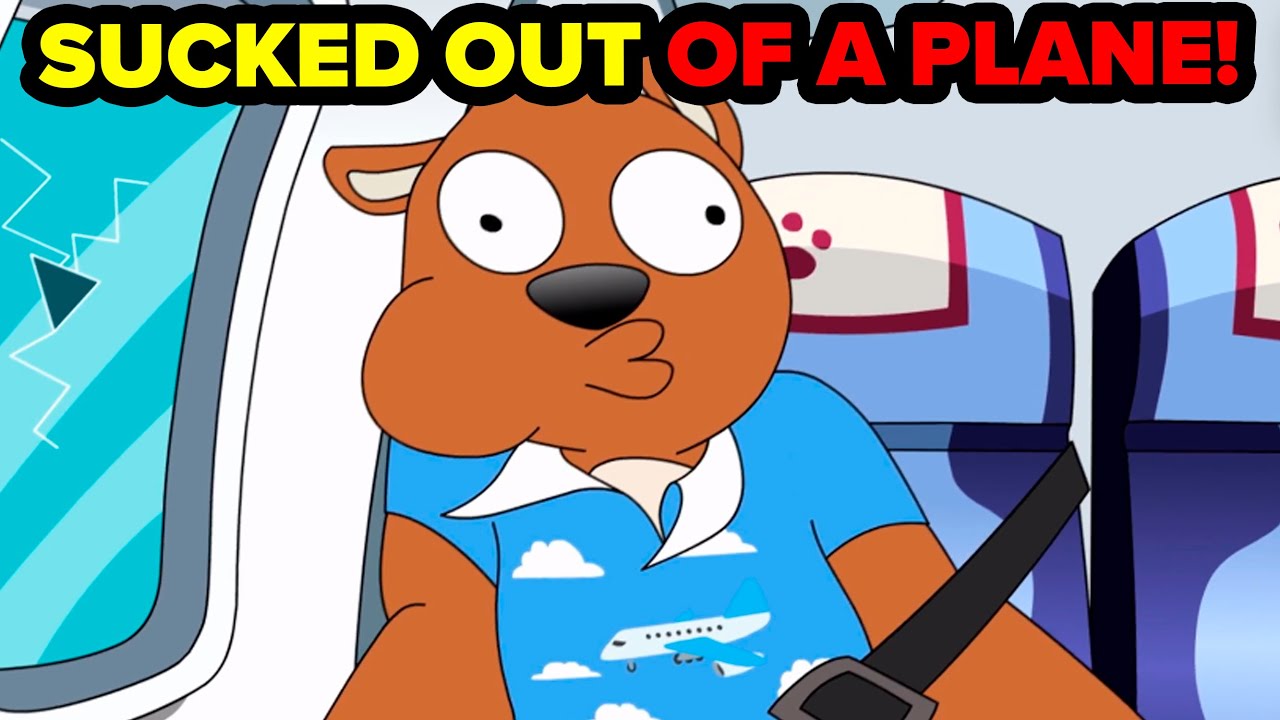 What If You Got Sucked Out of a Broken Airplane Window? (Animation)