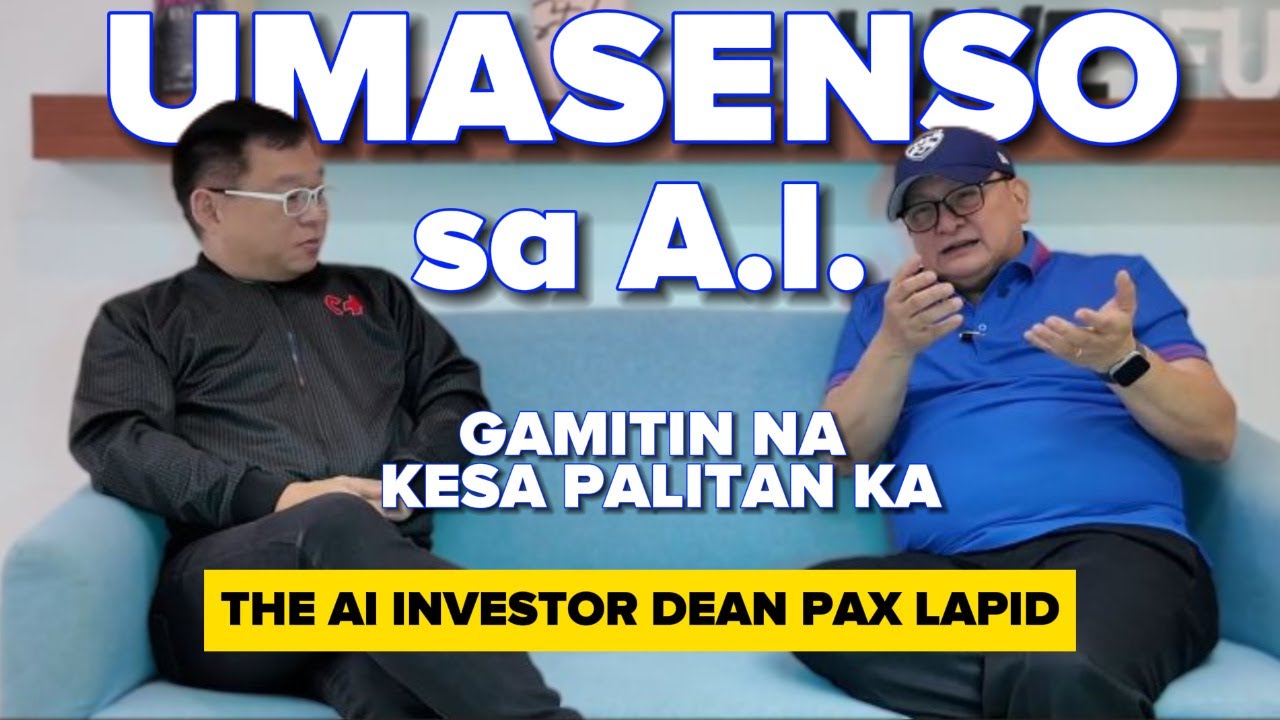 Umasenso Sa A.I Gamitin Na Kesa Palitan Ka | The AI Investor Dean Pax Lapid