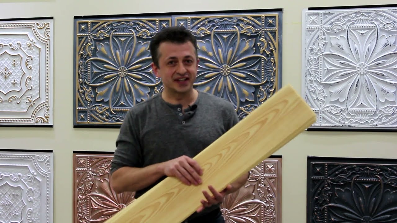 Talissa Decor - Polystyrene Ceiling Planks - Get Rid of Popcorn Ceilings - DIY Ceiling Decor