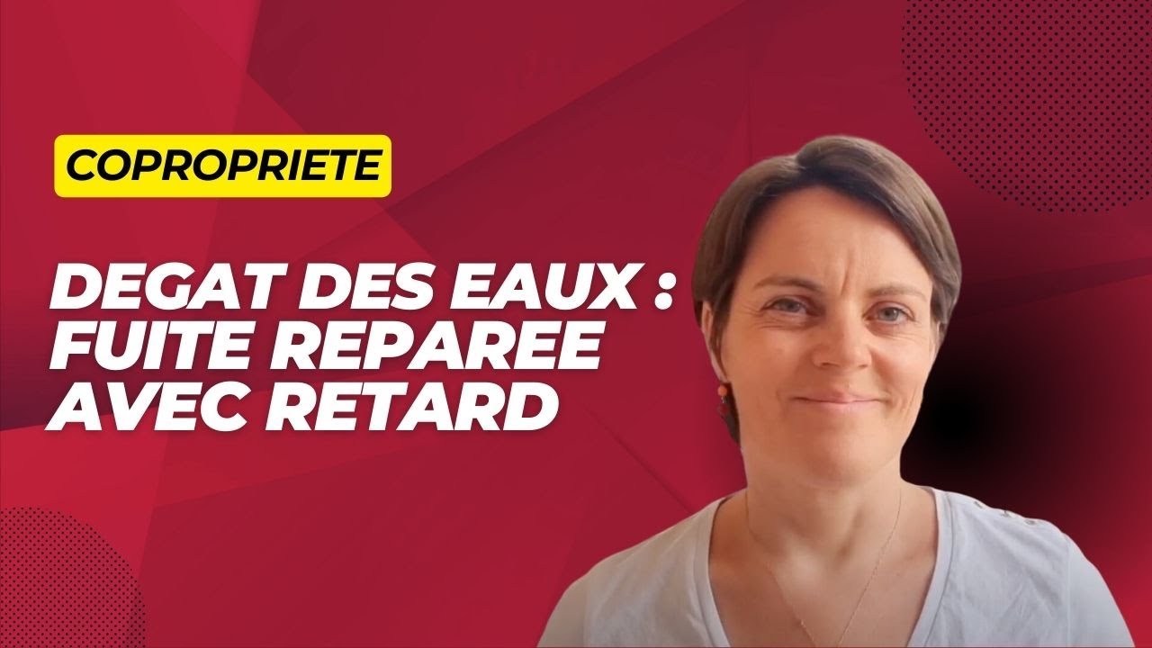 Dégât des eaux en copropriété